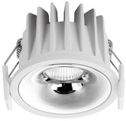 Φωτιστικό Χωνευτό LED 12W IP44 4000K Λευκό 6765 Spotlight-6765-Λευκό 6765
