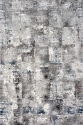 Χαλί vintage γκρι μπλε Ostia 5672/953 &#8211; ΡΟΤΟΝΤΑ 250×250 cm Colore Colori  Γκρι, Μπλε