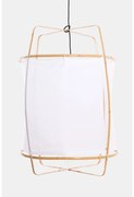 Κρεμαστό Φωτιστικό Οροφής 1xE27 Λευκό Φ67cm Z2 Blonde Cotton Cover 902.101.01/CC/P AY Illuminate-902.101.01/CC/P-Λευκό 902.101.01/CC/P