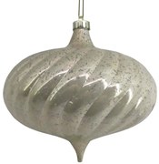 Χριστουγεννιάτικη Μπάλα Diamond 033019 20x20x20cm Champagne