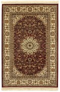 Χαλί Persia 1019 Burgundy με κρόσσι - 160x230