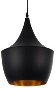 Κρεμαστό Φωτιστικό Μεταλλικό SHANGHAI BLACK Μαύρο 01025-A Globostar-01025-A-Μαύρο 01025-A