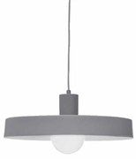 Φωτιστικό Οροφής Μονόφωτο Aca Domenica OD5392SGY Grey Mat