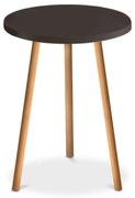 Βοηθητικό Τραπεζάκι Roma 0117709 Φ33,5x46cm Natural-Brown
