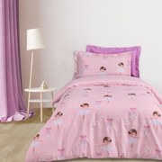 DAS KIDS ΣΕΤ ΣΕΝΤΟΝΙΑ ΜΟΝΑ 170Χ260 4933 PINK