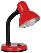 Φωτιστικό Επιτραπέζιο Student 01535 Φ12x32cm 1xE27 Red GloboStar