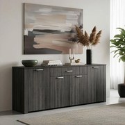 Μπουφές Kinley grey-wenge 210x40x82εκ 210x40x82 εκ.