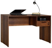 Γραφείο εργασίας Concept Megapap χρώμα καρυδί 120x60x75εκ.