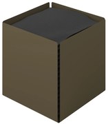 Χαρτοπετσετοθήκη (13x13x13) Pam &amp; Co 123-963 Matt Light Bronze