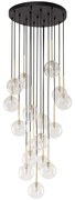 Φωτιστικό Οροφής Nilos 5945 52x52x145cm 17xG9 6W Black-Gold TK Lighting