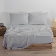 Ariete Casa Σετ Σεντόνια Βαμβακοσατέν 600 TC King Size 240×260 – Satinport Silver Gray