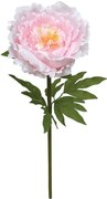 Τεχνητό Λουλούδι Παιώνια 00-23831-25-4 Φ28x100cm Pink Marhome Ύφασμα,Πλαστικό