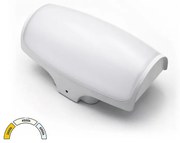Adeleq Απλίκα LED Αλουμινίου Ορθογώνια Οβάλ 12W CCT ΙΡ54 Λευκή 3-8120