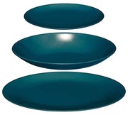 Επιτραπέζια σκεύη Secret de Gourmet Μπλε Κεραμικά 18 Τεμάχια