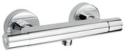 Μπαταρία Ντους Θερμοστατική TRM7 25,6x8cm Chrome Ferro Κεραμικό,Ορείχαλκος