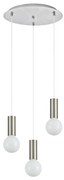 Φωτιστικό Οροφής  SE21-NM-4-3NM ADEPT TUBE Nickel Matt Pendant+ - 77-8389 - 51W - 100W - 77-8389