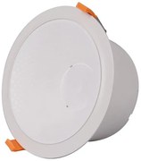 Adeleq LED Φωτιστικό Ψευδοροφής Στρογγυλό COB 40W 4000K Λευκό 21-1401