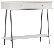 Κονσόλα Elite Megapap χρώμα λευκό του πάγου 100x40x88εκ.