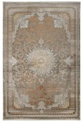 Χαλί Διαδρόμου (80x150) Βιοκαρπέτ Arcadia 7103A Cream/Brown