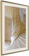 Αφίσα - Winding Entrance - 40x60 - Χρυσό - Με πασπαρτού