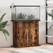 vidaXL Βάση Ενυδρείου Καπνιστή Δρυς 81x36x73 εκ. Επεξεργασμένο Ξύλο