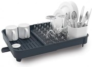 Στεγνωτήριο πιάτων Joseph Joseph Extend 85040, στόμιο αποστράγγισης, επεκτεινόμενο, υποδοχή σκευών, γκρι