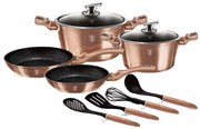 Σετ Μαγειρικής Berlinger Haus 10 τμχ Metallic Rose Gold BH-6142