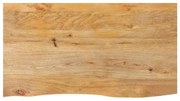 Επιφάνεια Τραπεζιού 110x60x3,8 εκ. Live Edge Μασίφ Ξύλο Μάνγκο