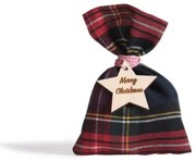 Beauty Home ΠΟΥΓΚΙ ΥΦΑΣΜΑΤΙΝΟ ΜΠΛΕ ΜΑΥΡΟ 12 x 17 cm