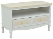 Intrahome Έπιπλο τηλεόρασης Joliene intrahome mdf σε λευκή αντικέ-φυσική απόχρωση 100x42x61εκ | SKU: INTRAPA-198111125