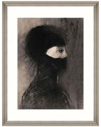 Κάδρο Amor FA13410 60x80cm Black-White MindTheGap Κάθετοι Wood, Glass