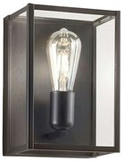 Φωτιστικό Τοίχου - Απλίκα 6280 N 1XE27 60W 17x13,5x25cm Black Perenz Μέταλλο