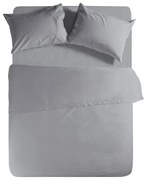 Σεντόνι Με Λάστιχο Basic Light Grey Nef Nef King Size 180x230cm Με Λάστιχο 100% Cotton