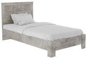Intrahome Κρεβάτι μονό OLYMPUS Intrahome σε χρώμα antique ανθρακί 100x200εκ | SKU: INTRAPA-234111290