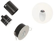 Χωνευτό Σποτ Στεγανό IP65 ANGLE-N LED 3W GK 43-700310 Λευκό