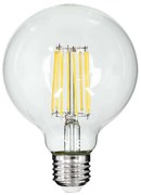 Λαμπτήρας Led Long 99054 Φ9,5x13,5cm E27 12W 1320lm Dimmable 4000K Clear Globostar 12W