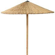 WOODWELL Ε904,1ΟΜΠΡΕΛΑ Ψάθινη Παραλίας Φ215cm Επαγγελματική Βαρέως Τύπου Φ215cm (Pole Φ80mm) Ε904,1