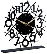 METAL TABLE CLOCKS  25x23 cm.