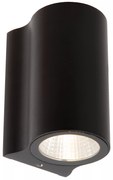 Φωτιστικό Επίτοιχο Lucide 33801-06-30 AKRA Μαύρο Ματ (Black Mat) 2700 K