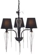 Πολυέλαιος Οροφής Aca Palermo EG170303PBCH Black Matt