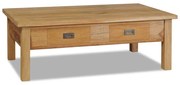 Τραπέζι Σαλονιού 110 x 60 x 35 εκ. από Μασίφ Ξύλο Teak 244483