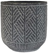 Κασπώ Utah 00.03.35620 Φ19x17cm Grey Ceramic