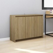 vidaXL Μπουφές Sonoma Δρυς 102 x 33 x 75 εκ. από Μοριοσανίδα