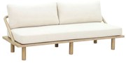 Liberta SIESTA ΚΑΝΑΠΕΣ ΚΡΕΒΑΤΙ ΦΥΣΙΚΟ CREAM 180x80xH59cm 180x80xH59cm 22-0276