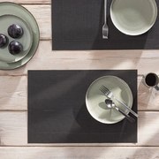 Σουπλά Wrap752/15 Anthracite Gofis Home 30x45cm Πολυέστερ