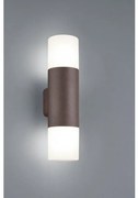 Απλίκα Φωτιστικό Τοίχου 2xΕ27 IP44 Up Down 33cm Hoosic Trio Lighting 222260224 Σκουριασμένο