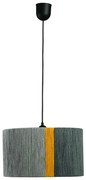 Arkolight Μοντέρνο Φωτιστικό Κρεμαστό Φ35xY110cm Γκρι-Κίτρινο Ρ422-1/35