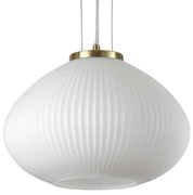 Φωτιστικό Οροφής Plisse' 264547 35x29/238cm 1xE27 60W Gold Ideal Lux