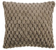 Μαξιλάρι Διακοσμητικό (Με Γέμισμα) Joselyn 26 Beige Kentia 50X50 50x50cm Ecological Fur