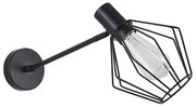 Απλίκα Τοίχου Homelighting 77-8321 Black